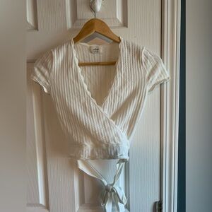 Wilfred wrap sweater